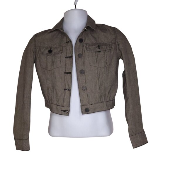 Urban Outfitters Jackets & Blazers - BDG Urban Outfitters Womens Plaid Cropped Jacket Size XS Grunge 90s Style